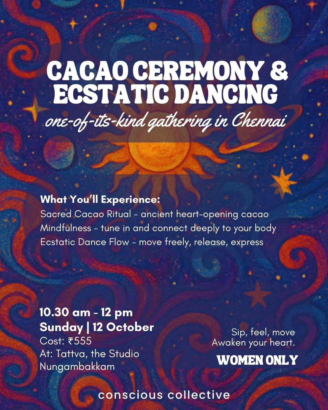 Cacao Ceremony & Ecstatic Dancing Chennai