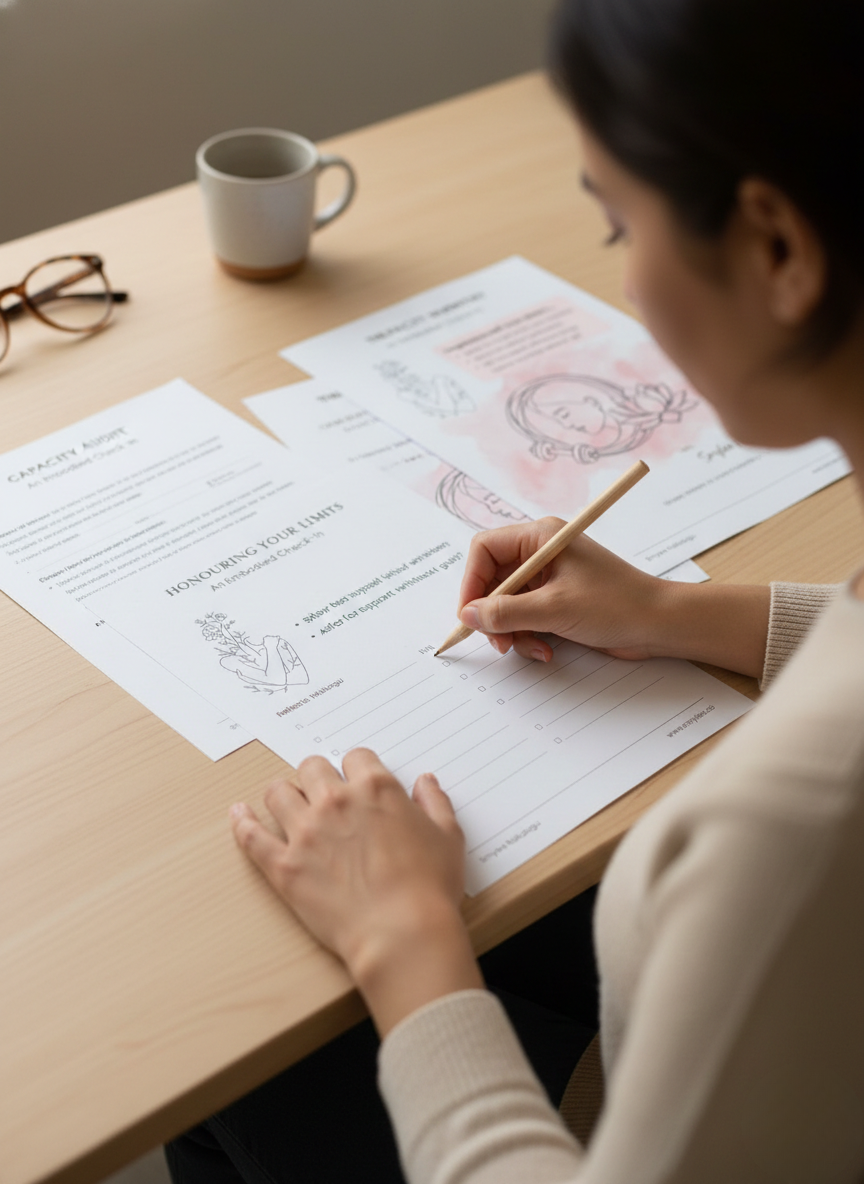 Honouring your limits | Efforts vs Capacity Worksheet - Image 2