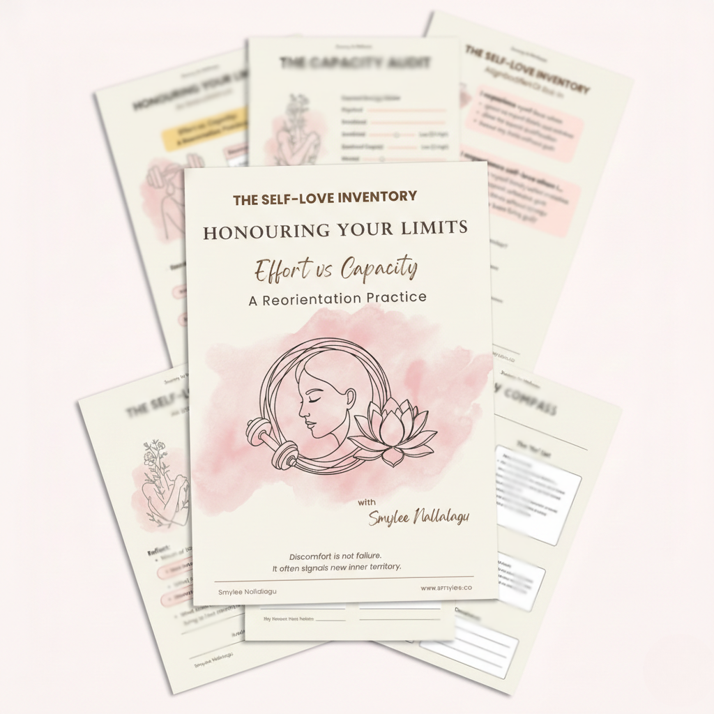 Honouring your limits | Efforts vs Capacity Worksheet