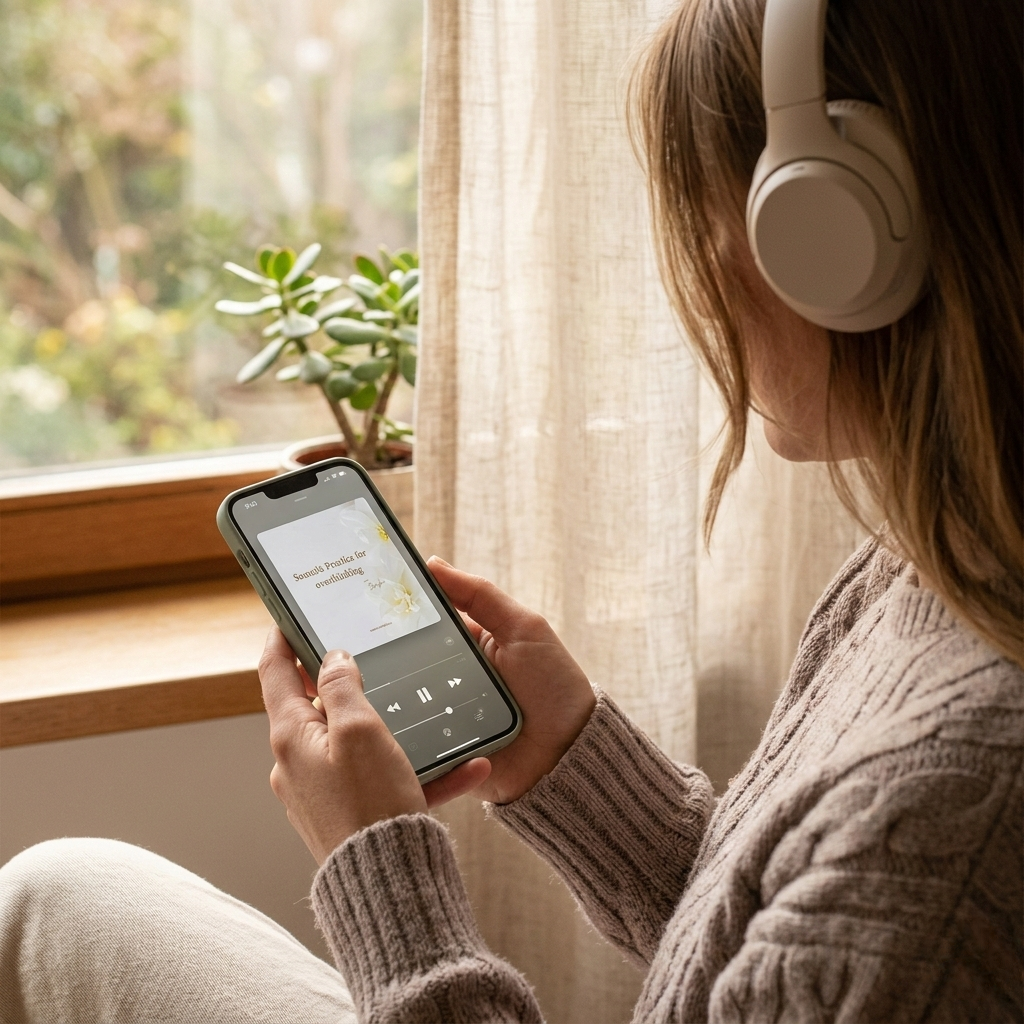 Guided Somatic Practice for Overthinking Audio - Image 3