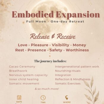 Embodied Expansion · One-Day Retreat  · Chennai